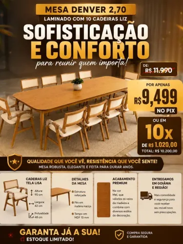 Mesa de jantar denver