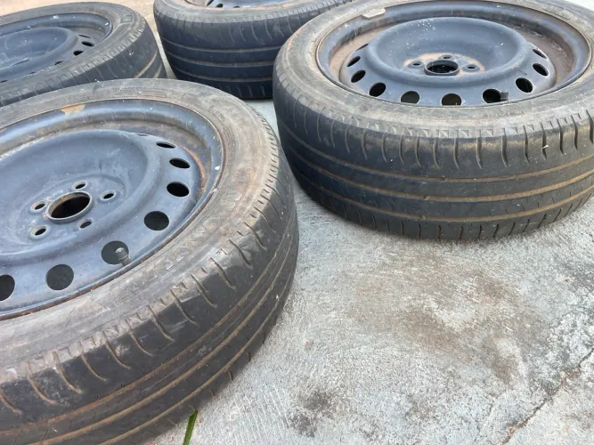 Rodas aro 16 + pneu aro 16