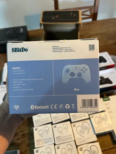 Controle 8bitdo 2C azul