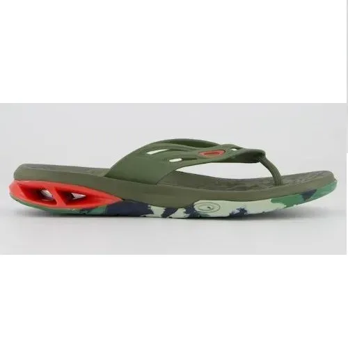 Chinelo Masculino Oakley Killer Point II Camo Verde