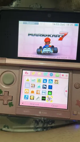 Nintendo 3ds rosa