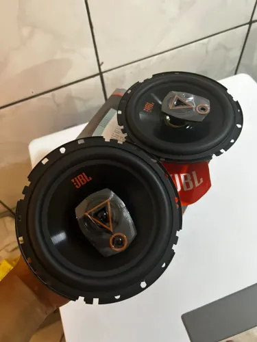 PAR DE AUTO FALANTE JBL multisystem 6TRMS80 Triaxial 6 Pol 160w cor preto