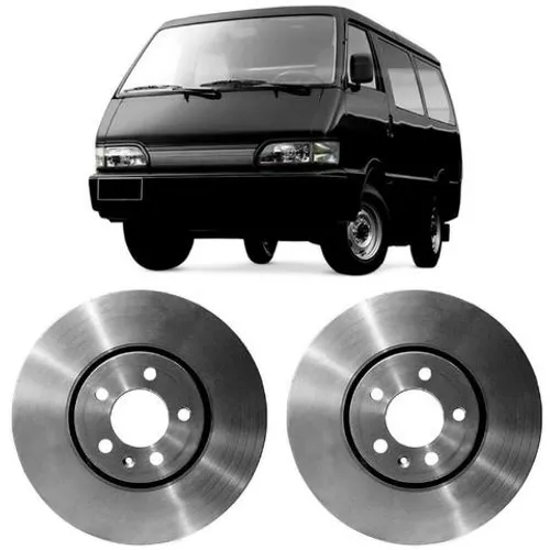 Disco Freio Kia Besta 2.7 93 a 97 Dianteiro Ventilado