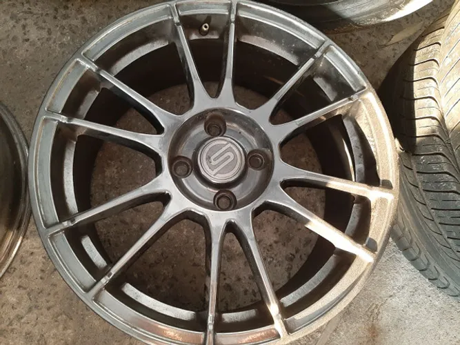 Roda aro 17 Scorro S251 Chrome Ford Fiesta 4X108 jogo Novo