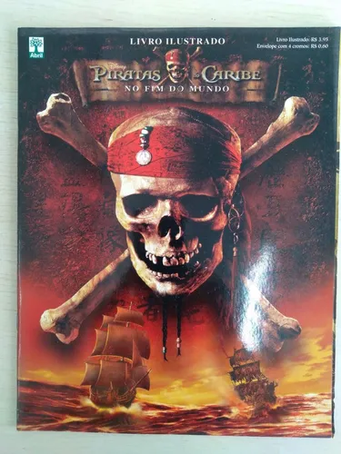 Álbum de figurinhas PIRATAS DO CARIBE