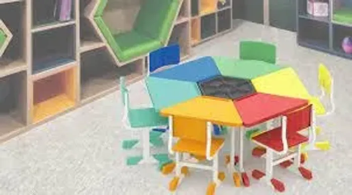 Cadeiras universitária a conjuntos escolares