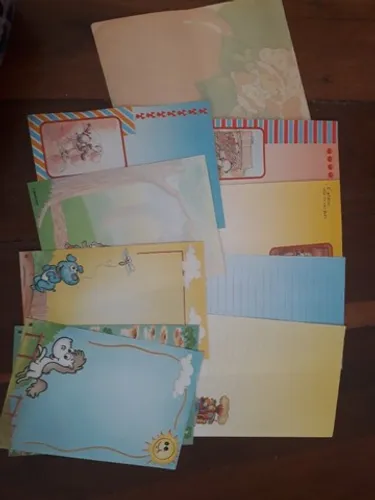 Lote de papel de carta anos 80/90