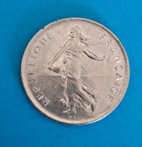 Moeda 5 Francos 1971