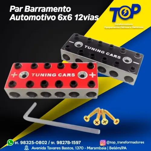 barramento 12 vias 6x6