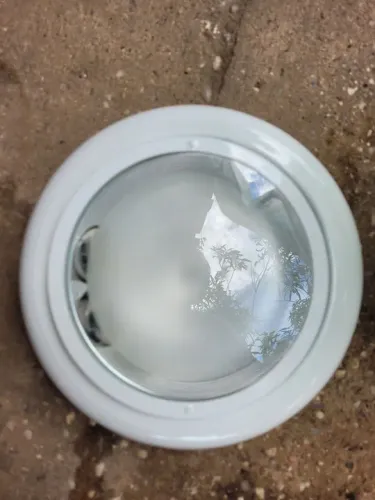 Luminária de Teto Branca de embutir