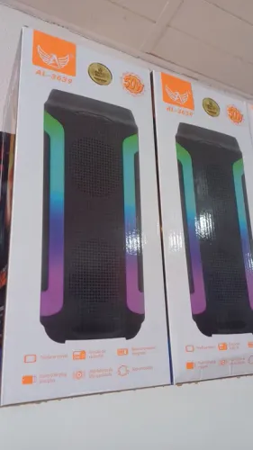 Caixa de Som Bluetooth Portátil - 50W de Potência!