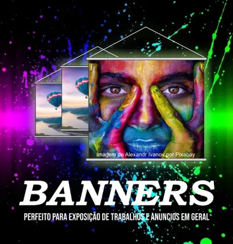 Banner Ou Faixa Em Lona Personalizado 60x90