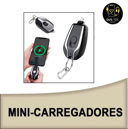 Powerbank-Mini Carregador Bateria Portátil para Celular