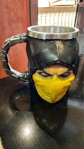Caneca Scorpion Mortal Kombat