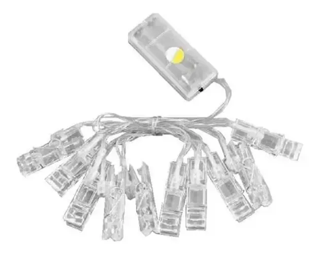 Luminaria Para Decoração Varal Hd67412 10leds 2m Interpont