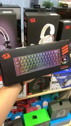 Teclado Mecanico Redragon Fizz RGB - Novo Lacrado - Parcelamos Sem Juros