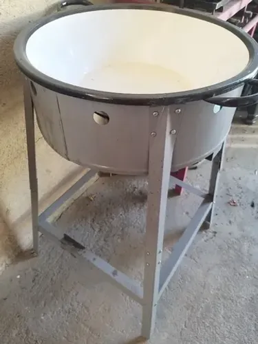 Fritador Alta Pressão Pasteleiro com tacho +/-7L - usado