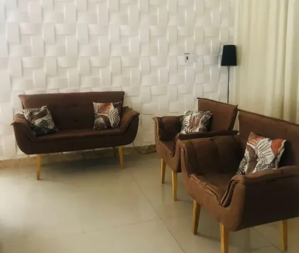 Kit  Poltronas 3 Peças - ideal para seu escritório ou sala de estar