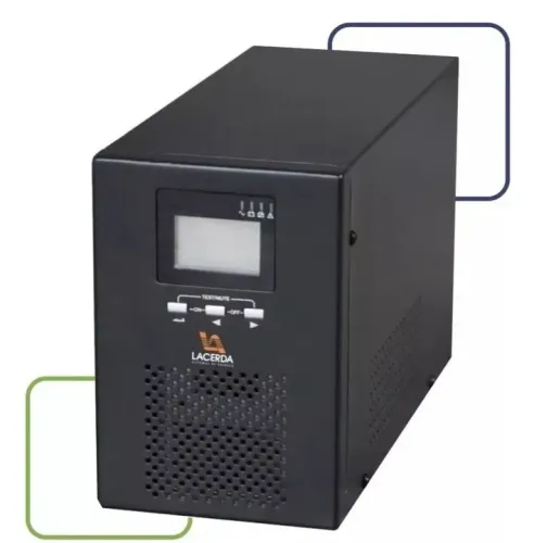 Nobreak Lacerda Ups Proteus Senoidal 3000va 115v Com Tomadas Cor Preto 12 Meses Garantia