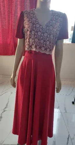 Vestido de festa longo n:50