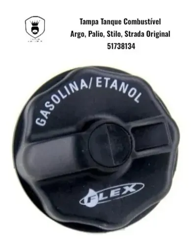 Tampa do tanque de combustivel Argo,Palio, Stilo, Strada original semi nova 51738134