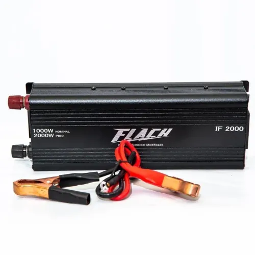 Inversor tensão iF2000-3 12V/110V 1000W FLACH