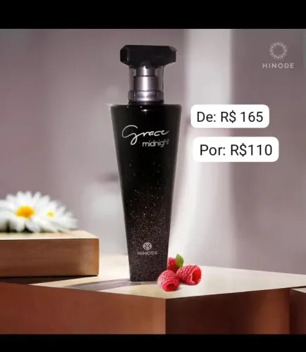 Perfume Grace Midnight Hinode - Novo - R$110