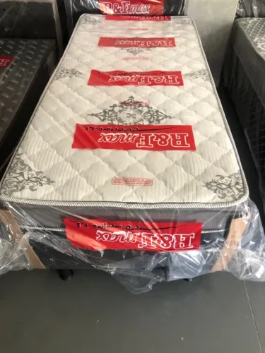 CAMA BOX SOLTEIRO NOVA COM PILLOW