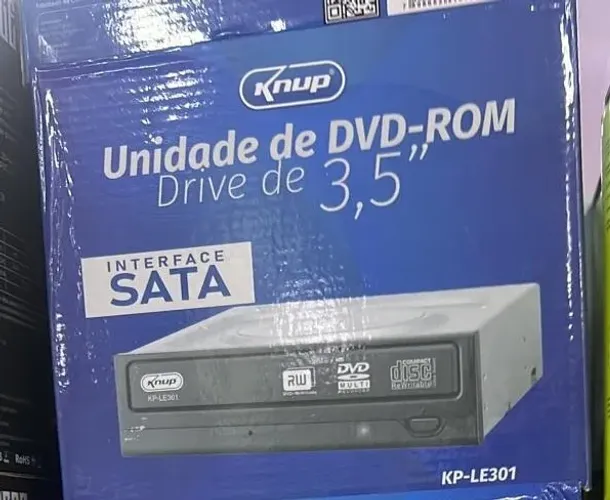 Gravador Dvd - Rw Drive Knup Interno Sata Le301