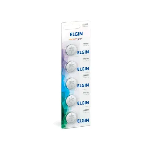 Pilha Elgin Lithium Cr2032 3v - NOVO