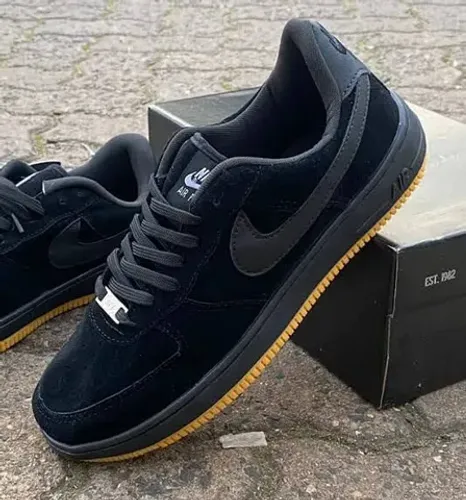 Tênis Nike Air Force Preto/Camurça - ( 38 ao 43 )