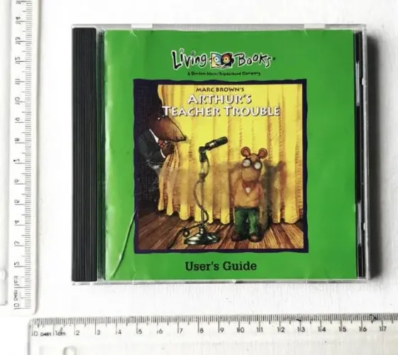 CD-Rom para PC (Jogo Interativo) - Living Books - Arthur's Teacher Trouble - 1993