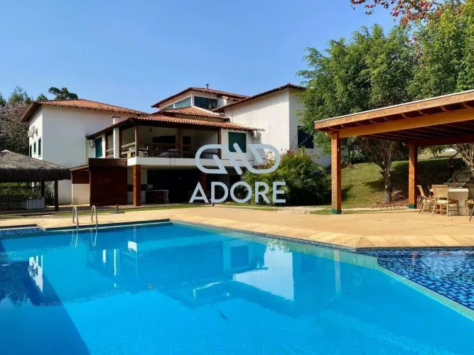 Casa Mobiliada com Vista para o Lago para Locação no Condomínio Fazenda Vila Real em Itu-S