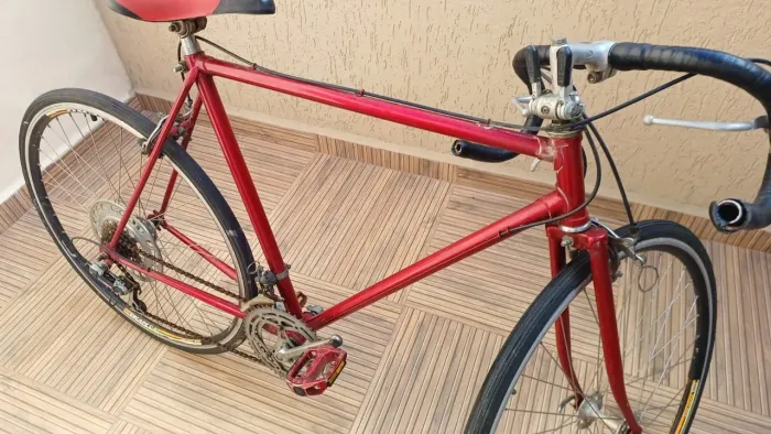 Bicicleta de Estrada Vermelha caloi 10