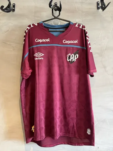 Camisa Athletico Paranaense Autografada Vitor Roque - 2022 - Camisa 4 - Tamanho G