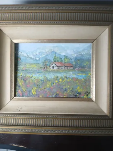 Pintura ao óleo 