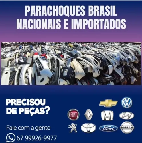 Parachoque, ferro velho, peça usada - maior estoque do Brasil e melhor preço, barato