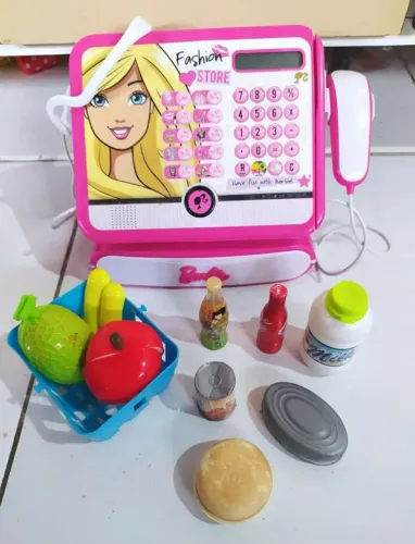 Caixa registradora barbie