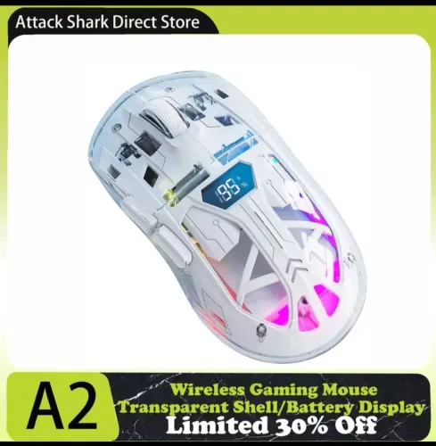 Mouse gamer FreeWolf A2 2,4GHz/BT PAW3212