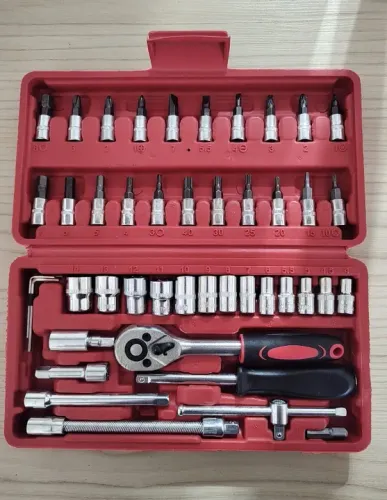 Kit de ferramentas Soquete 46 peças - NOVO