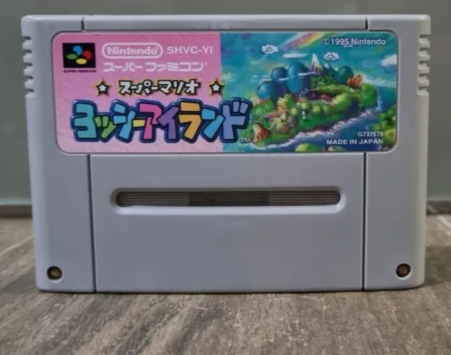 YOSHIS ISLAND SUPER FAMICOM ORIGINAL 