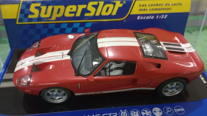 Carro de autorama Ford GT Scalextric/Hornby