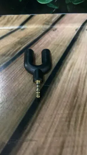 Cabo Adaptador Y P3 X P2 para Fone Microfone Headset 3.5mm Unidade.
