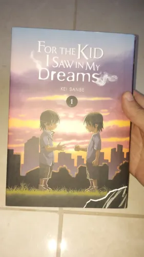 For the kid o Saw in my dreams vol 1 em inglês mangá capa dura