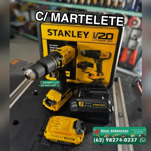 Parafusadeira Furadeira 20V Max c/ Impacto - 02 anos de garantia