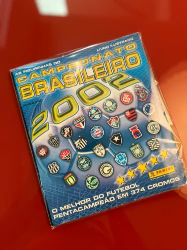 Álbum de figurinhas Brasileirão 2002 COMPLETO