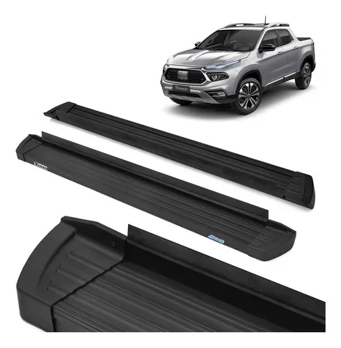 Estribo Slim Aluminio Preto Toro 
