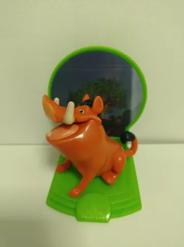 Miniatura Disney 50 anos - Pumba Rei Leão