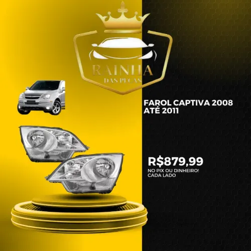 Farol Captiva 2008 até 2011
