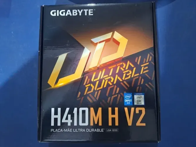 PLACA MÃE ULTRA DURABLE H410M H V2 NOVO LACRADO FRETE GRÁTIS PARA MACEIÓ